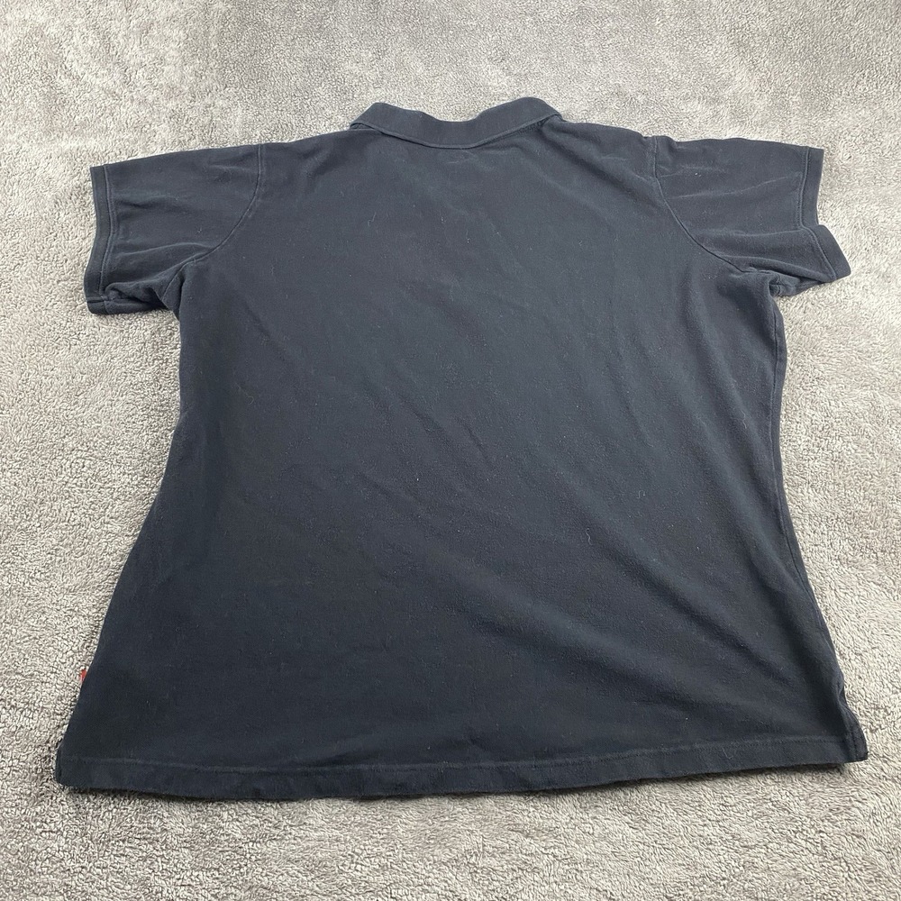 Dickies Henley Golf Shirt Polo Mens 3X Black - Picture 10 of 13